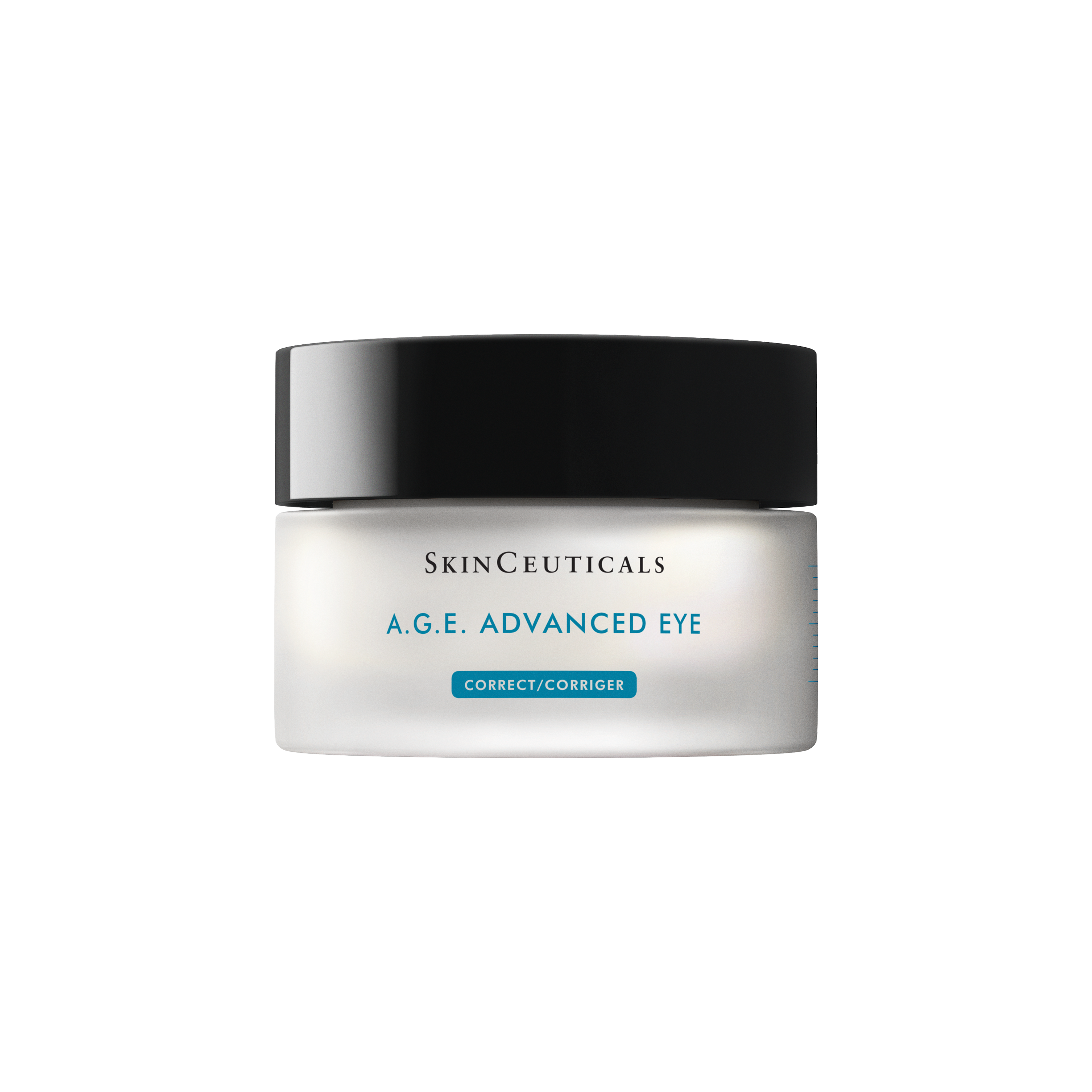 Skinceuticals A.G.E. Advanced Eye cream jar on a white background
